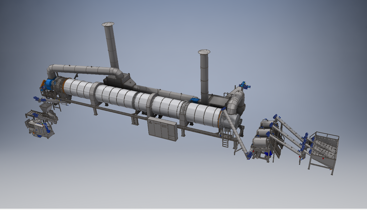 Kabuk ve Nar Çekirdeği Kurutma Ünitesi