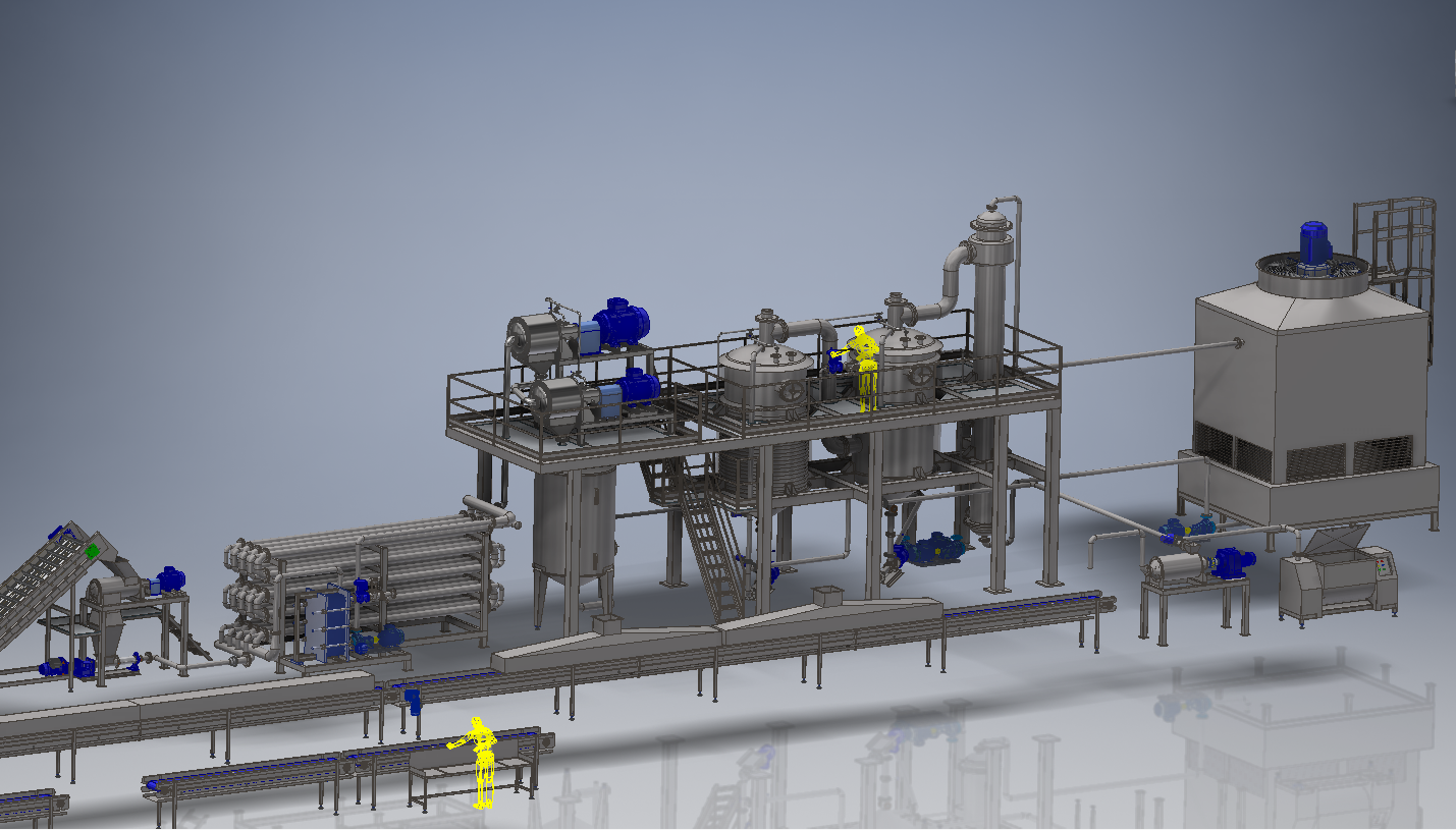 Pestil Üretim Hattı