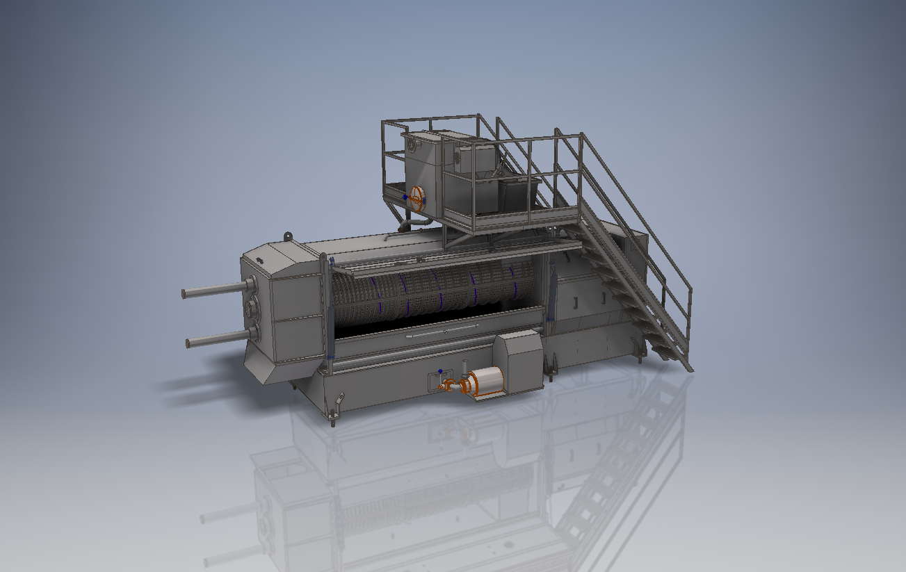 Vidalı Screw Press Ünitesi